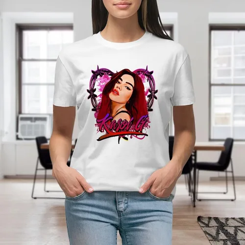 Vista 4 de T-Shirt Womens Casual Tee Novelty Graphic T Shirt Crewneck Tshirt Summer Tops