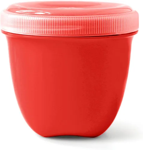 Vista 4 de Preserve Mini accesorio de almacenamiento de alimentos, juego de 4, 8 oz (rojo)