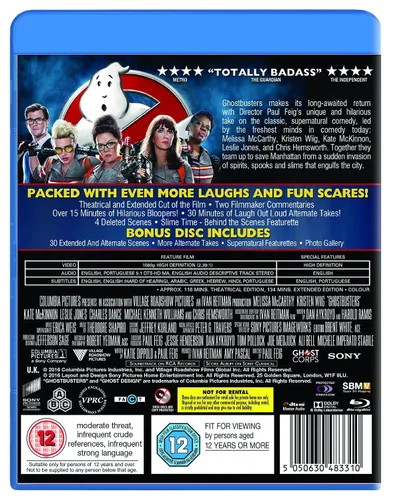 Vista 3 de Ghostbusters [Blu-ray] [2016] [Region Free]