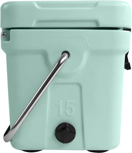 Vista 5 de Mammoth Coolers Cruiser Series, baúl de hielo duro aislado con construcción duradera de doble pared rotomoldeada, ideal para actividades recreativas