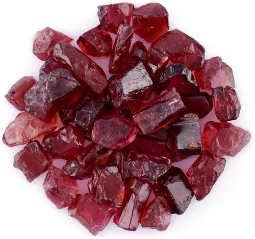 Vista 10 de Piedra preciosa natural de cristal crudo, piedra de energía curativa de chakras ásperos, envoltura de alambre, cristal de piedra natal