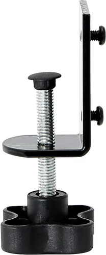 Vista 4 de Saloniture Secador de pelo y soporte para plancha de pelo - Estante para aparatos de salón con abrazadera
