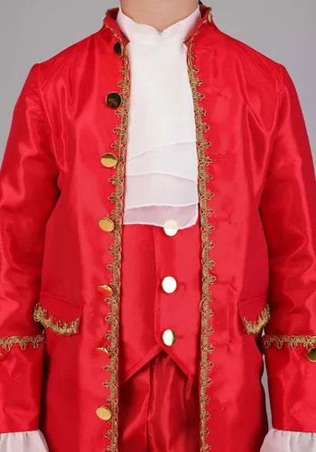 Vista 4 de Disfraz de Mozart para niño Multicolor