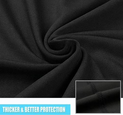 Vista 5 de Fivali 4 Pack Neck Gaiter Breathable Bandana Mask for Outdoor Protection