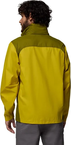Vista 2 de Columbia Chaqueta impermeable Glennaker Lake II para hombre Musgo antiguo/verde musgo