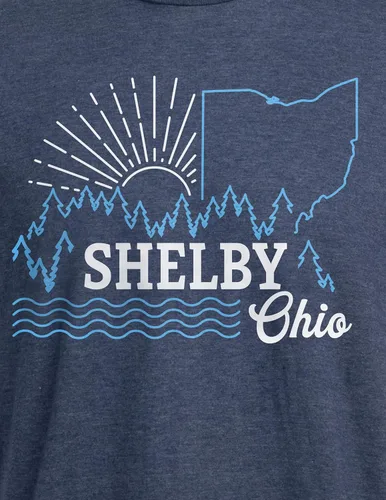 Vista 3 de Ciudades y sitios de Ohio - Midwest Ohioan OH State Pride Tee Shirt