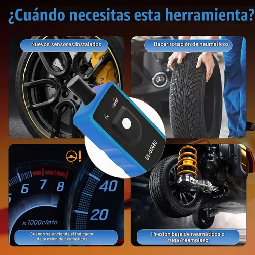 Vista 4 de EL-50448 TPMS Herramienta de reaprendizaje para GM, FIRSTOOL OEC-T5 TPMS herramienta de reinicio TPMS Sensor de neumáticos, herramienta