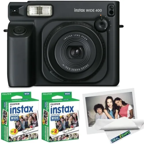 Vista 12 de FUJIFILM Cámara Instax Wide 400 Instant Film - Negro