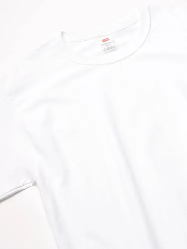 Vista 3 de Hanes Essentials Paquete de camisetas para hombre, camisetas de algodón con cuello redondo, 4 o 6