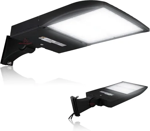 Vista 14 de RuggedGrade Vatiaje de luz LED NextGen IV de 100 W para estacionamiento Negro