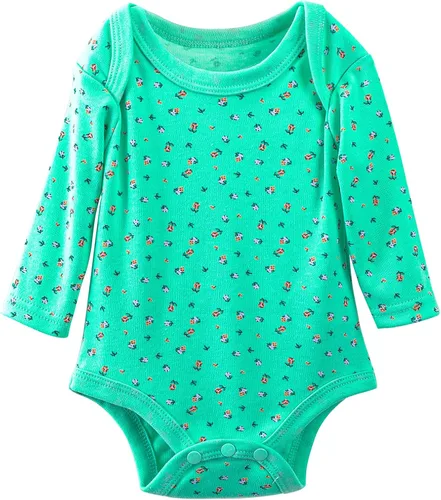 Vista 7 de Hakochia Conjunto de mamelucos y accesorios de manga larga para bebé niño o niña de 0 a 6 meses, 15 piezas