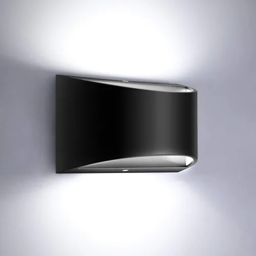 Vista 8 de Lightess Lámparas de pared modernas lámpara de pared interior regulable LED lámpara de pared arriba abajo 12W para dormitorio sala de estar