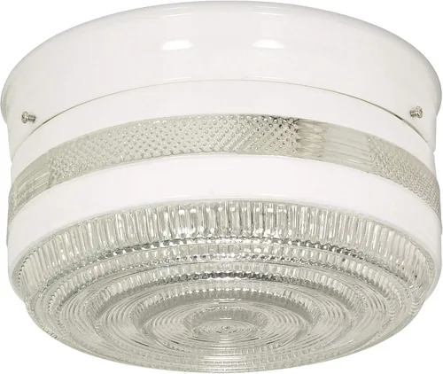 Vista 3 de NUVO SF77/102 Dos luces empotradas de montaje, cromo pulido/cristal blanco