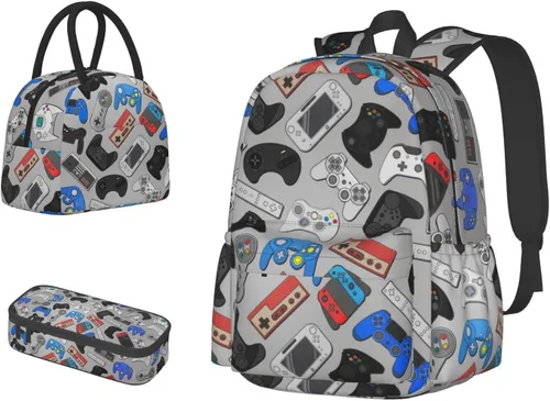 Vista 17 de Mochila de gran capacidad con diseño de calavera y floral, ligera, personalizada, para computadora portátil, tableta, mochila escolar de viaje