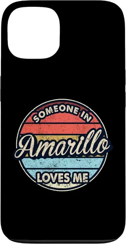 Vista 7 de iPhone 16 Someone In Amarillo Loves Me City US USA Case