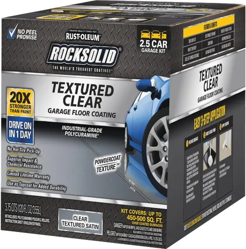 Vista 2 de Rust-Oleum RockSolid - Revestimiento transparente texturizado para suelos