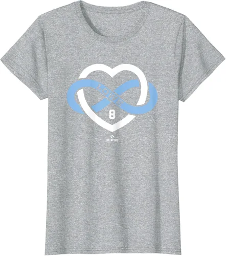Vista 6 de Camiseta Infinite Love Brandon Lowe Tampa Bay MLBPA, Negro