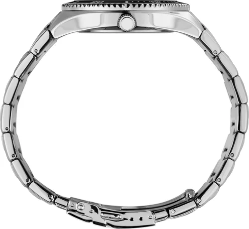 Vista 2 de Timex Reloj solar de alta calidad para hombre de 1693in caja de dos tonos esfera azul