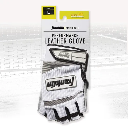 Vista 6 de Franklin Sports Guantes de pickleball para adultos - Hombre y mujer - Mano derecha e izquierda - Blanco