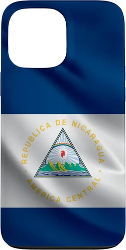 Vista 24 de Funda con la bandera de Nicaragua para iPhone 17
