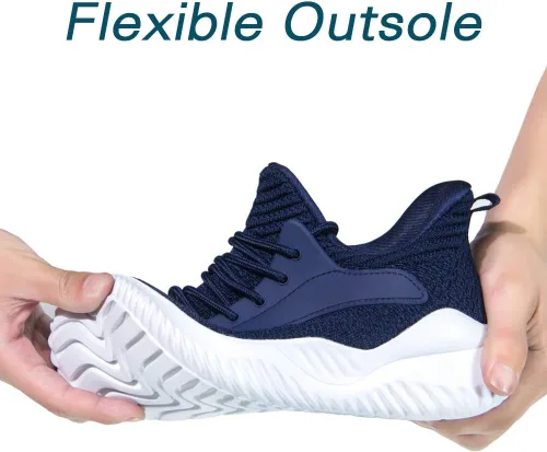 Vista 2 de Akk Zapatos deportivos para caminar para hombre, zapatos deportivos de espuma viscoelástica para correr, para entrenamiento atlético, gimnasio