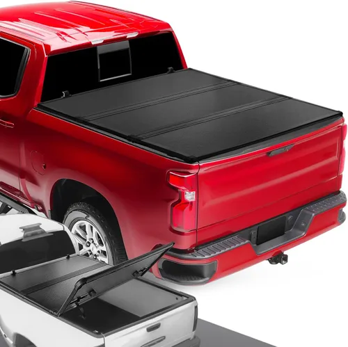 Vista 8 de DNA MOTORING TTC-RU-031 - Cubierta suave enrollable para caja de camioneta compatible con plataforma Fleetside/Styleside de 5 pies y 7.5 pulgadas