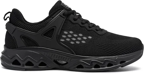Vista 6 de FLOWING PLUME Zapatos deportivos para correr para hombre, cómodos, ligeros, para caminar, entrenamiento, antideslizantes, atléticos, deportivos