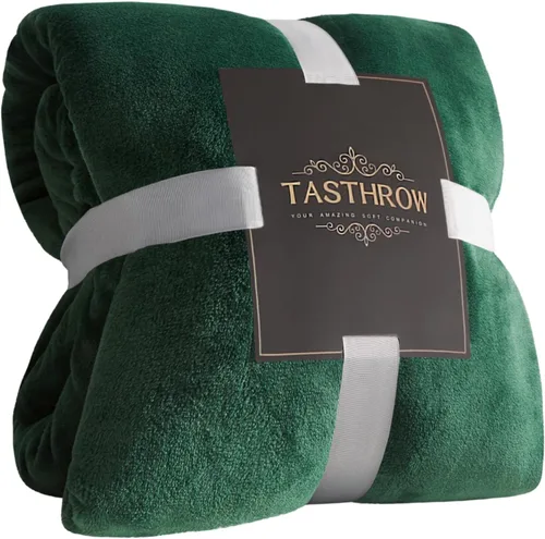 Vista 10 de TASTHROW - Manta decorativa de vellón de franela, grande, acogedora, ligera, gruesa, para todas las estaciones, adecuada para mujeres, hombres