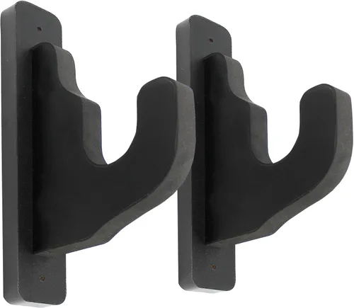 Vista 9 de Rush Creek Creations - Soporte de pared para rifle, escopeta y pistola individual, soporte para pistola de interior para caza y tiro, estante