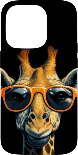 Vista 16 de Funny Giraffe with Sunglasses Case for iPhone 17