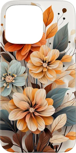 Vista 31 de Cute Fall Flower Sublimation Clipart Autumn Leaves Case for iPhone 17