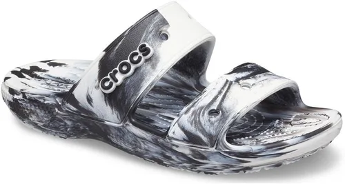 Vista 3 de Crocs Unisex-Adult Classic Graphic Two-Strap Slide Sandal