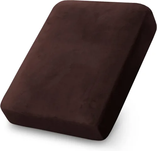 Vista 43 de PrinceDeco Fundas de cojín para sofá, funda elástica y lavable, funda de cojín ajustable de tela de terciopelo antideslizante, protector de muebles