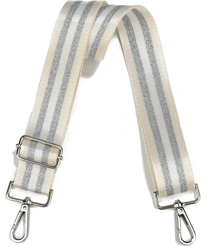 Vista 22 de LVYOUME Correa para bolso, accesorios plateados, correas anchas para bolsa, correa de hombro ajustable para bolsos