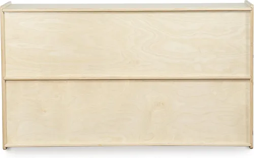Vista 7 de Contender Estantes de guardería para niños, estantería con 2 estantes para almacenamiento, muebles de madera para niños pequeños, niños, Montessori