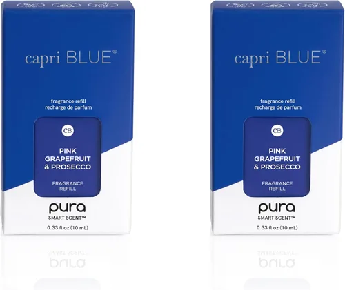 Vista 7 de Capri Blue Pura Smart Home - Recambios de difusor enchufable, incluye 2 recambios Capri Blue Pura para difusores enchufables para el hogar, aromas