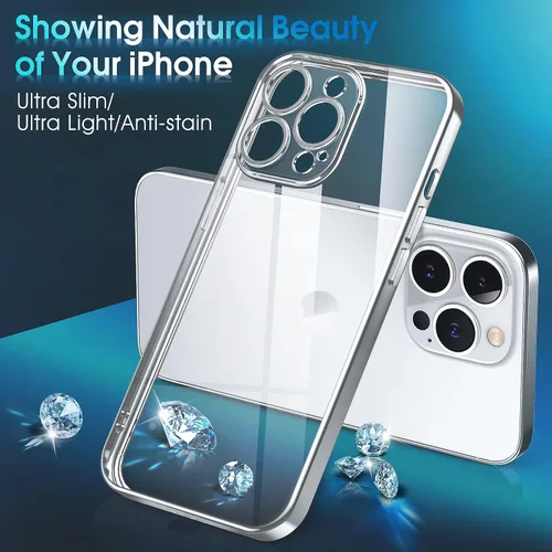 Vista 275 de Supdeal Funda cristalina transparente para iPhone 11, [No se amarillea] [Protección de la cámara] [Probado contra caídas de grado militar] Funda