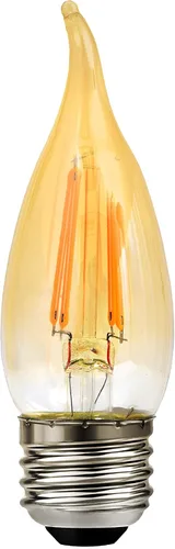Vista 2 de Sylvania 79580 - Bombilla LED, base media, color ámbar