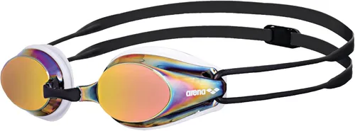 Vista 24 de Arena Tracks Gafas de natación unisex para adultos esenciales para carreras competitivas de natación, aprobadas por FINA, con lente antiniebla