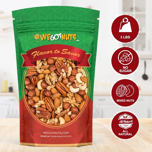 Vista 2 de Almendras y combinación de nueces premium de Green Bulk