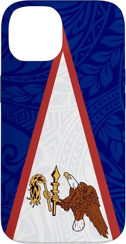 Vista 4 de Flag of American Samoa Phone Case Island Polynesian Samoan Case for iPhone 17