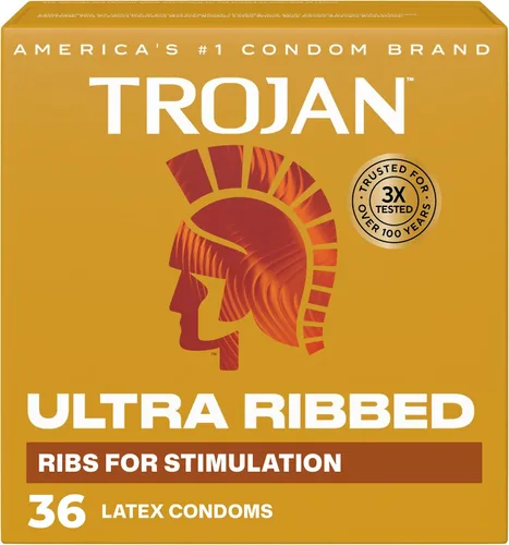 Vista 19 de Trojan Bareskin - Preservativos finos, paquete variado Everythin, condón de látex lubricado, 10