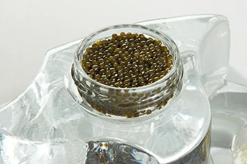 Vista 2 de Sasanian River Beluga Caviar - Kaluga híbrido - Malossol 4oz/ 112g tarro