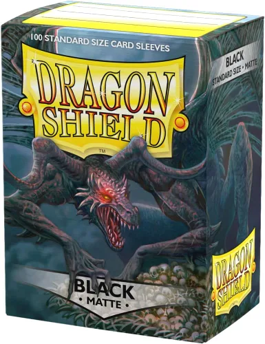 Vista 17 de Dragon Shield Fundas para cartas mate de tamaño estándar 100 CT - Fundas TCG lisas y resistentes - Compatible con Pokémon, carne y sangre, una