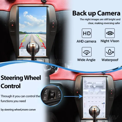 Vista 7 de XUENAV Pantalla táctil coche Radio para Chevrolet Camaro 2010 2011 2012 2013 2014 2015 reemplazo coche estéreo actualización GPS navegación