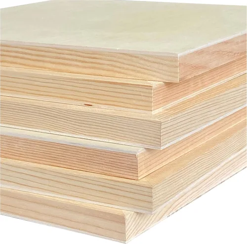 Vista 3 de Paneles de arte de madera de 12 x 12 pulgadas, paneles de lienzo de madera sin terminar, paquete de 6 marcos de madera para verter aceite, acrílico
