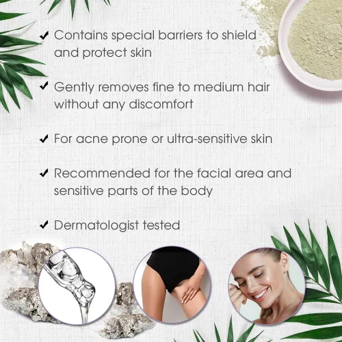 Vista 4 de Satin Smooth Waxing Duo: cera de depilación de óxido de zinc y gel calmante para la piel de aloe vera fresco