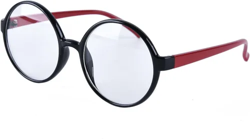 Vista 11 de Anteojos con marco redondo retro y lente transparente de moda, de 2 pulgadas, de Agstum