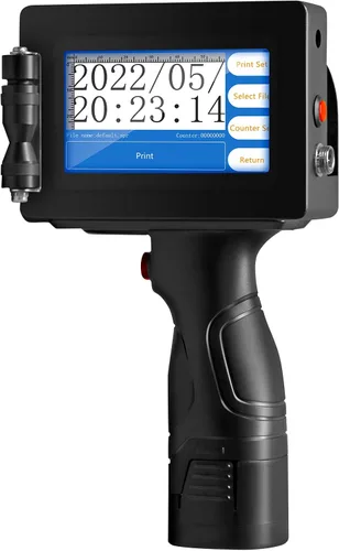Vista 10 de PEKOKO Reemplazo del cartucho de tinta de secado rápido para impresora de código de inyección de tinta portátil LB100 LB200 (color invisible)