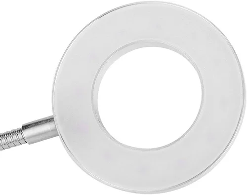 Vista 9 de Lámpara de escritorio con abrazadera, mini lámpara LED recargable por USB, luz cálida/blanca intercambiable, protección ocular, luz de cama